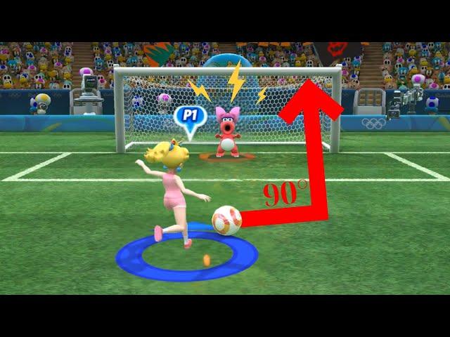 Unstoppable Peach vs. Team Bowser, Waluigi & Knuckles | Rio 2016 Football