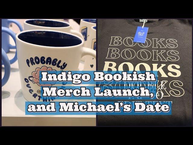 !nspired Book Merch by Indigo Launch Day! And mini vlog.