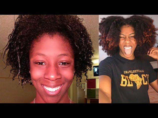 MY TYPE 4 NATURAL HAIR JOURNEY 2014-2017 // TWA to Bra Strap Length #GloUp