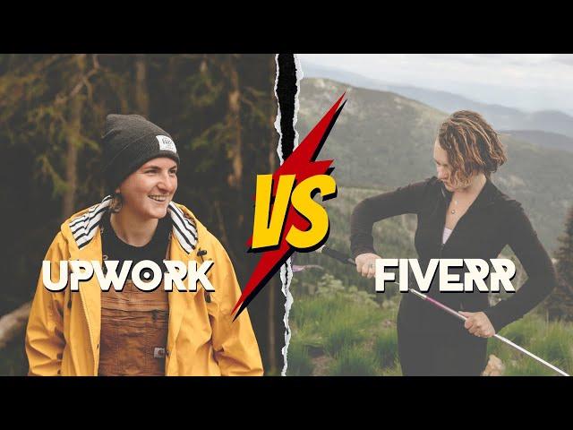 FIVERR vs UPWORK : Freelance for Beginners