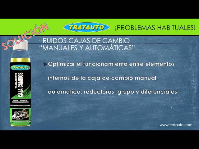 PROBLEMAS HABITUALES - SOLUCIONES TRATAUTO