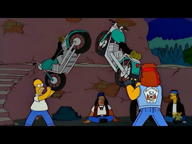 The Simpsons Homer vs. The Hell's Satans MC