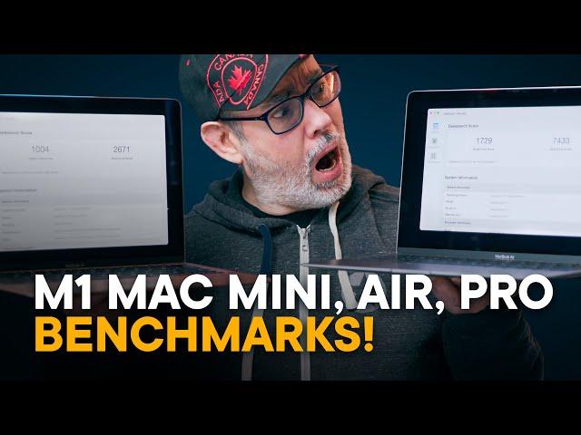 M1 Benchmarks & Experience — MacBook Pro, Air, Mac mini!