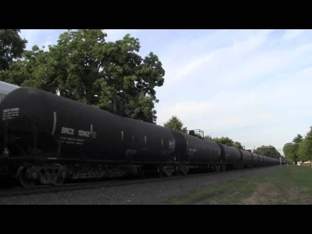 Central of Georgia Unit Leads NS 69Q - Incredible Horn Show: Manville, NJ