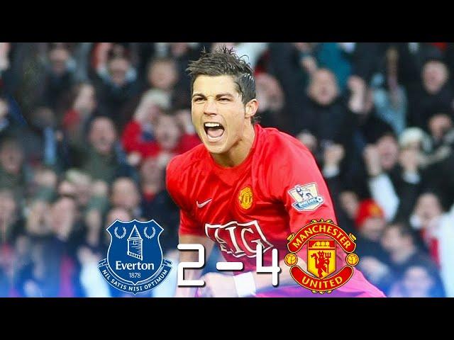 Everton 2 - 4 Manchester United ● Premier League 2007 | Extended Highlights