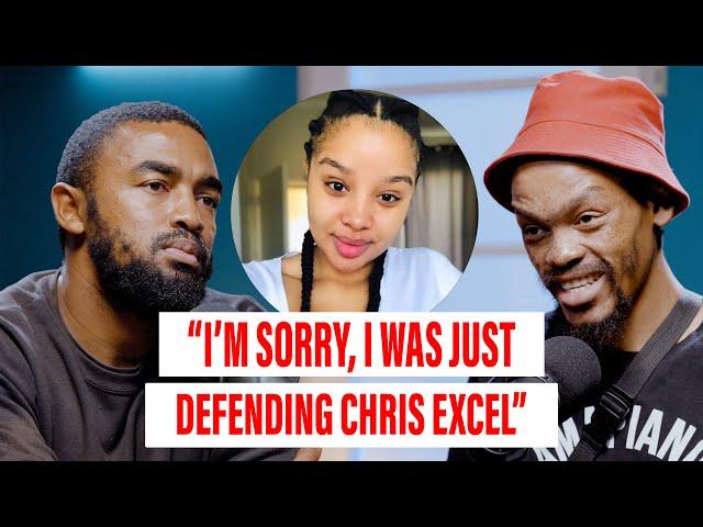 "I'M SORRY, I WAS JUST DEFENDING CHRIS EXCEL" - NOTA BALOYI