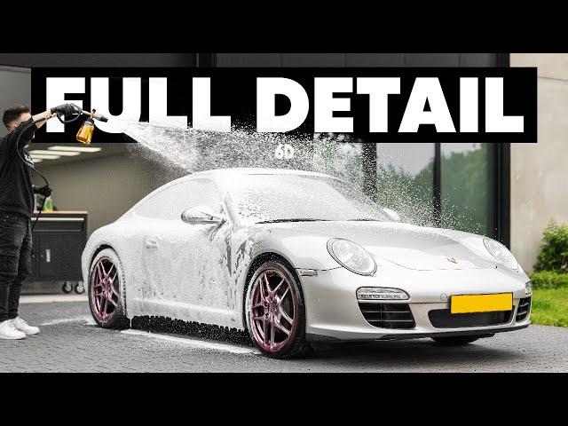 Porsche 911 Satisfying Foam Wash - ASMR