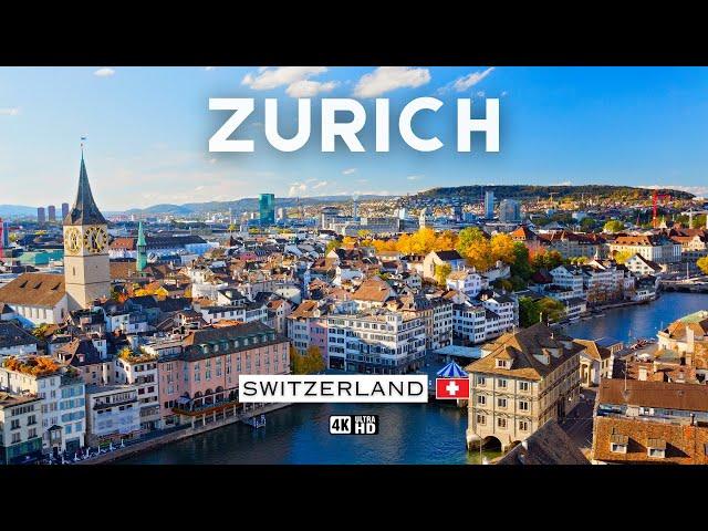 How To Spend A Day In ZURICH Switzerland || The Perfect Travel Itinerary 2024 || 4K