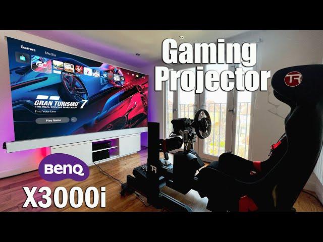 BenQ X3000i 4K Gaming Projector Review | The BEST Gaming Projector for PS5 / Xbox Series X and PC