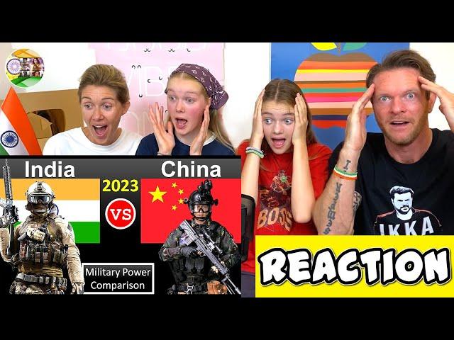 INDIA vs CHINA MILITARY POWER COMPARISON REACTION | #BigAReact