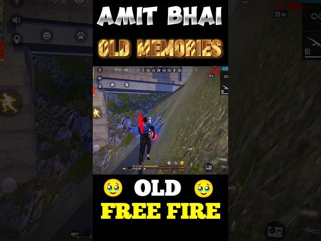 amit bhai old live stream memories in 2017  #shorts #oldfreefire