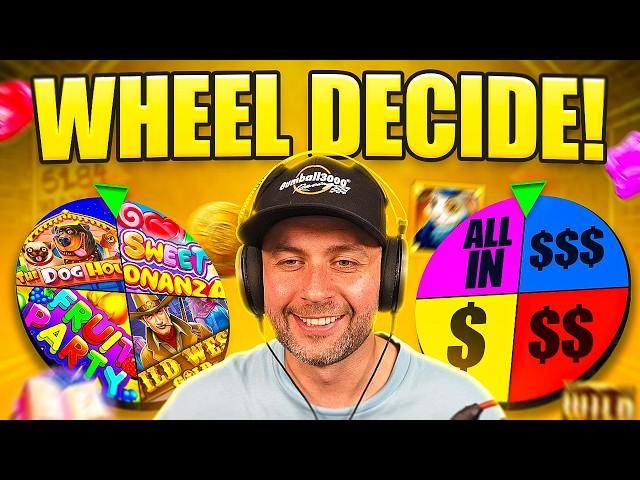 I LET A WHEEL DECIDE MY BONUS BUYS... BUT WITH A CHANCE TO ALL IN!! (Bonus Buys)