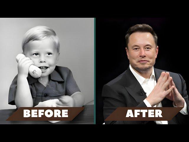 Evolution : Elon Musk From 1997 to 2024 