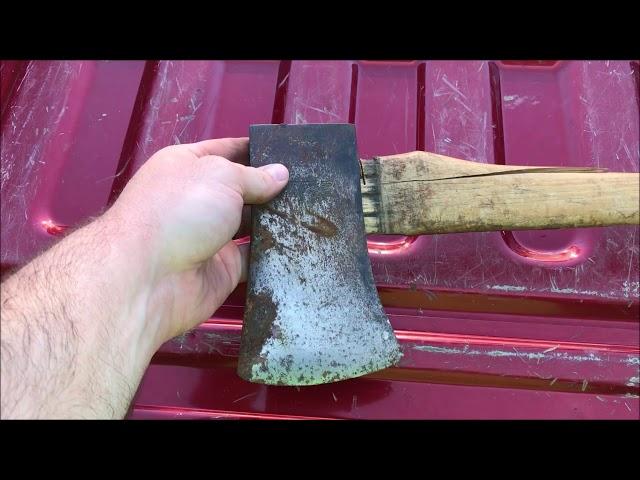 Flint Edge Boys Axe Restoration