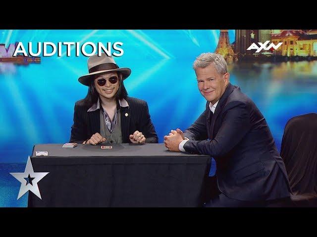 MUST SEE Magician Takumi Takahashi's Sleek Sleight Of Hand | Asia’s Got Talent 2019 on AXN Asia