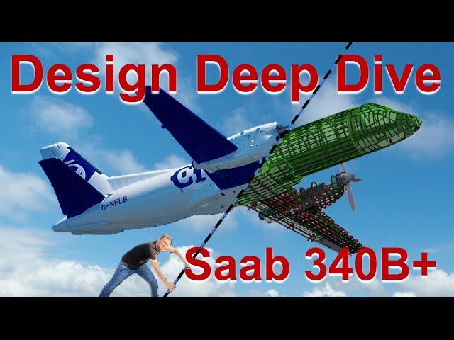 DDD1: Saab 340 -- Design quirks & onboard a very special flight  HD 1080p