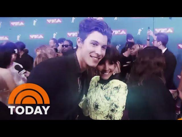 Shawn Mendes & Other Celebrities Chat With TODAY's Style Expert Lilliana Vazquez At The VMAs | TODAY