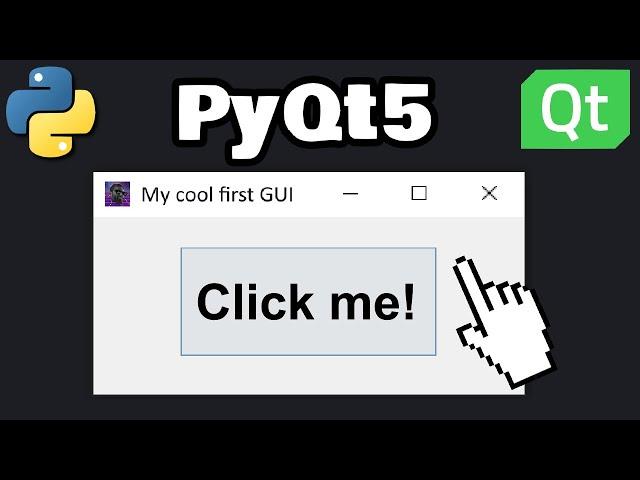 Python PyQt5 BUTTONS are easy! ️