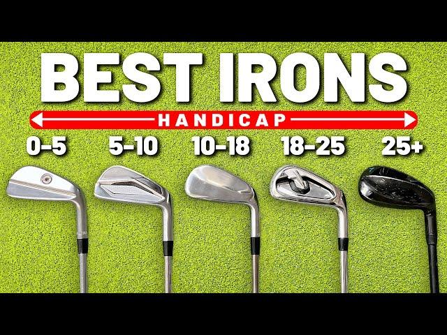 The BEST IRONS IN GOLF (for every handicap!)