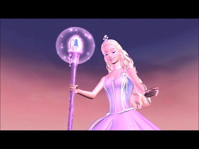 Barbie and the Magic of Pegasus - Annika defeated Wenlock with the Wand of Light