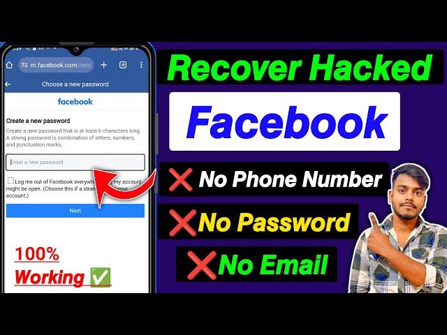 How to Recover Hacked Facebook Account 2024 | Facebook Account Hacked how to Recover 2024