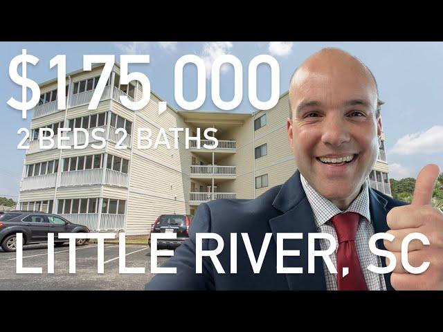 Buying Myrtle Beach Real Estate | $175,000 2 Bed 2 Bath Condo in Little River, South Carolina