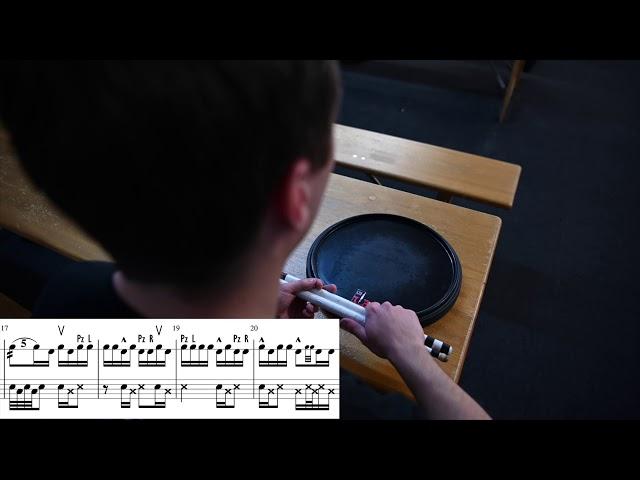 TUTORIAL - TOP SECRET DRUM CORRPS FLAM5 DRUMMING #STAYATHOMECHALLENGE