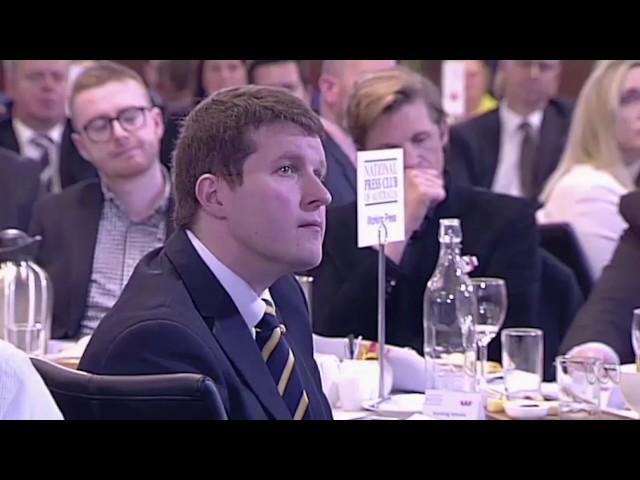 Chris Jordan at the National Press Club Question from Michael Keating of Keating Media