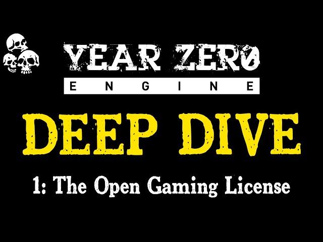 YEAR ZERO DEEP DIVE - The Open Gaming License (OGL) & the Current Game Lineup