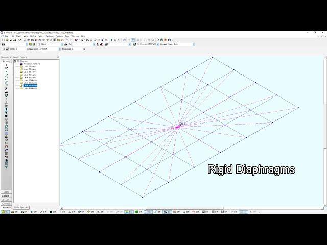 Advanced S-FRAME Analysis Tutorial Series #5 - Rigid Diaphragms