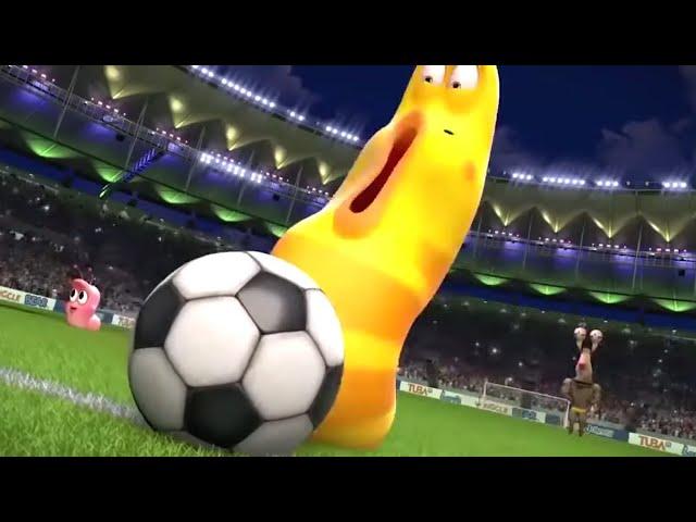 LARVA - THE LARVA WORLD CUP SONG | Videos For Kids | WildBrain