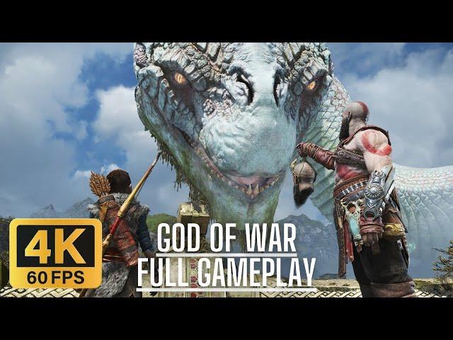 God of War - Full Gameplay Immersive Hud (4K60FPS No Commentary)