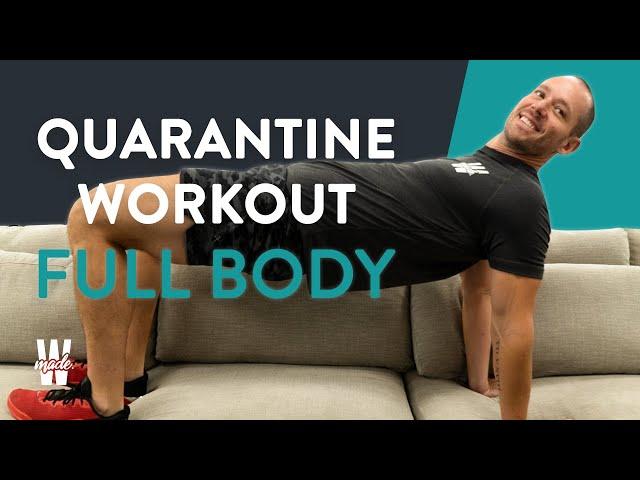 Quarantine workout // Don't leave your house with these no equipment exercises