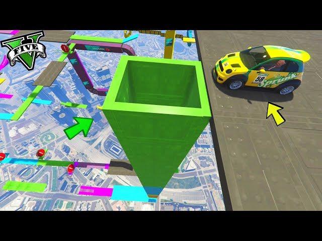 GTA 5 ONLINE  TUNNEL MISTERIOSO !!! GARE PARKOUR N*215 GTA 5 ITA  DAJE !!!