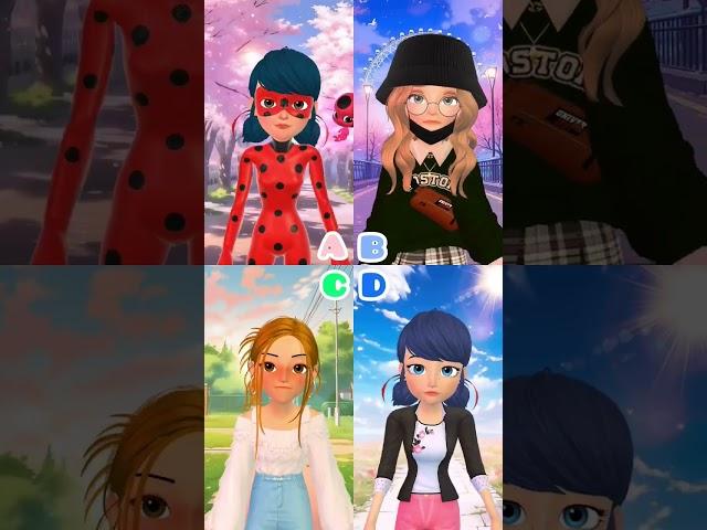 WHO's YOUR FAVORITE. #miraculousladybug #like #ladybug #love #edit #youtubeshorts #shortvideo