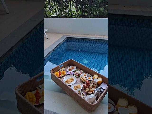 Pinch Me, I Must Be Dreaming: Floating Breakfast at Crimson Resort Boracay #philippines