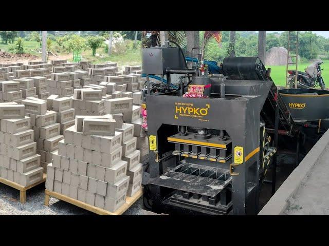 Metal to Metal Fly Ash Bricks Machine || Semi Automatic Fly Ash Brick Machine || HYPKO