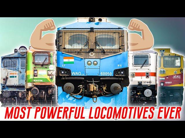 Top 10 Most Powerful Locomotives in Indian Railways