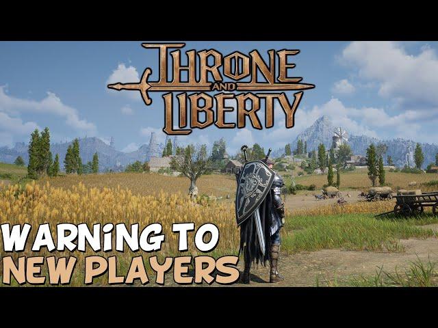 Throne And Liberty: A Warning To New Players