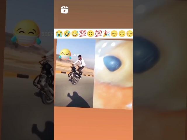 patlu Bhai ka bike stunt dekh ker aap lot pot ho gye ge#viral