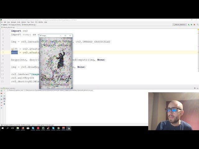 Feature detection (SIFT, SURF, ORB) – OpenCV 3.4 with python 3 Tutorial 25