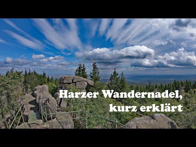 Harzer Wandernadel - kurz erklärt