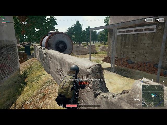 Didnt see me comming around - PUBG Hightlight