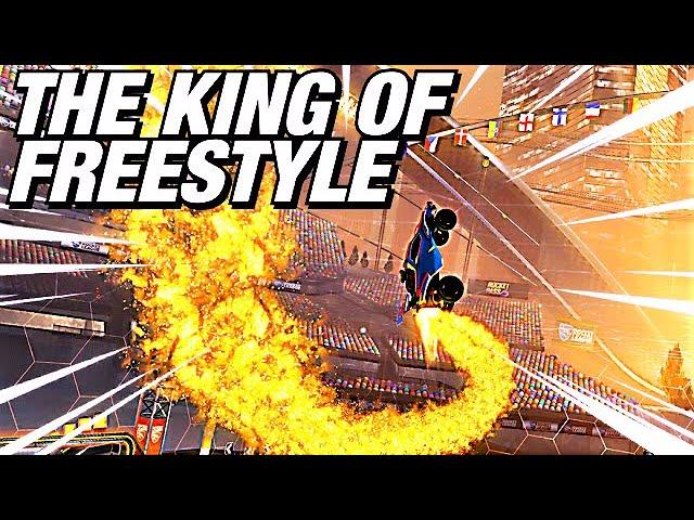 THE KING OF FREESTYLE - BEST OF TRUXY - ROCKET LEAGUE MONTAGE