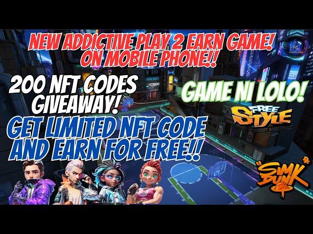 SIMDUNK - NEW ADDICTIVE PLAY AND EARN ON YOUR MOBILE PHONE   GET LIMITED NFT CODE AND 4 EARN FREE!