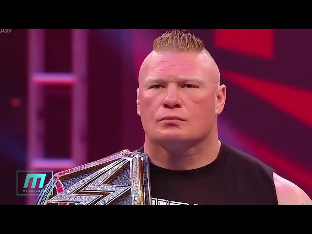 WWE 5 August 2024 Brock Lesnar vs Solo Sikoa & Bloodline, highlights | Review