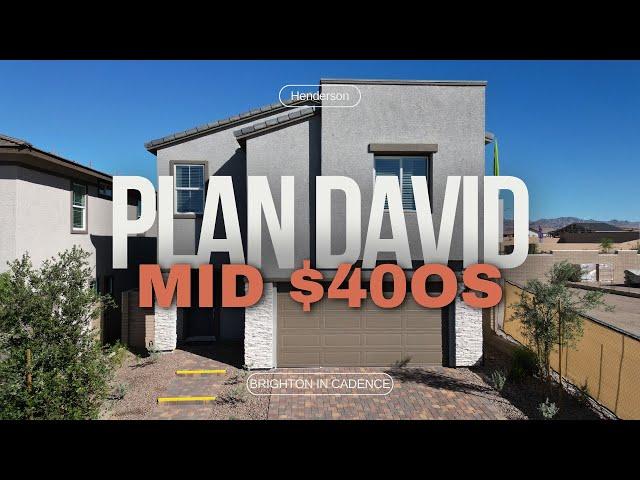 Lennar Homes Las Vegas David Brighton Plan in Henderson NV