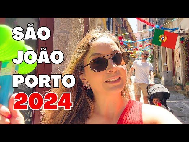 VLOG da FESTA DE SÃO JOÃO no PORTO 2024