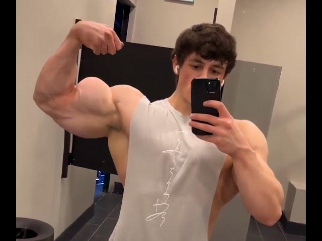 MASSIVE young bicep