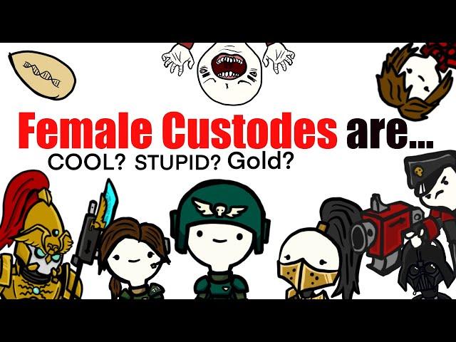 Female Custodes and Marines | 40K Discussion